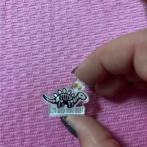 Dinosaur Acrylic Pin